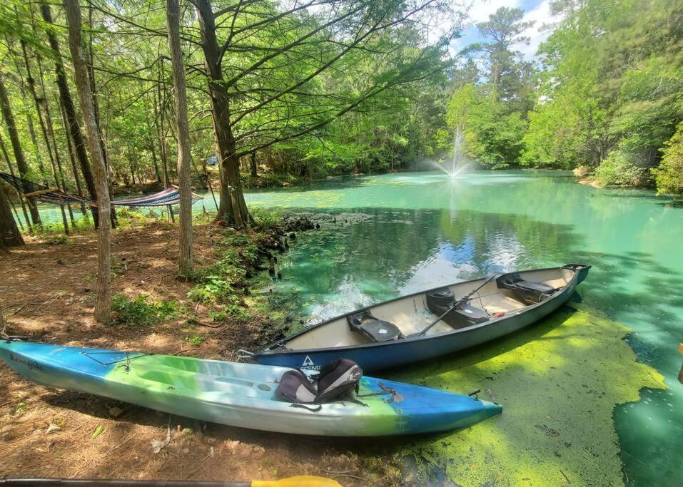 Waterfront Treehouse In A Magical Forest Waller Εξωτερικό φωτογραφία